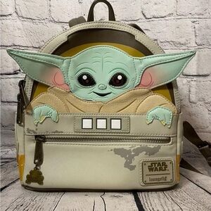 Loungefly Star Wars Baby Yoda Double Strap Backpack